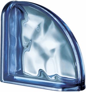 Metallic Dubbelt ändblock Blå