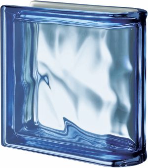 Metallic Enkelt ändblock Blå